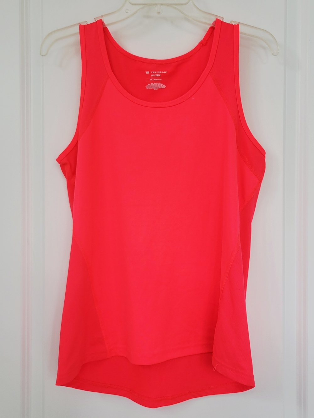 Tek Gear Performance Tank Top Coral Pink M